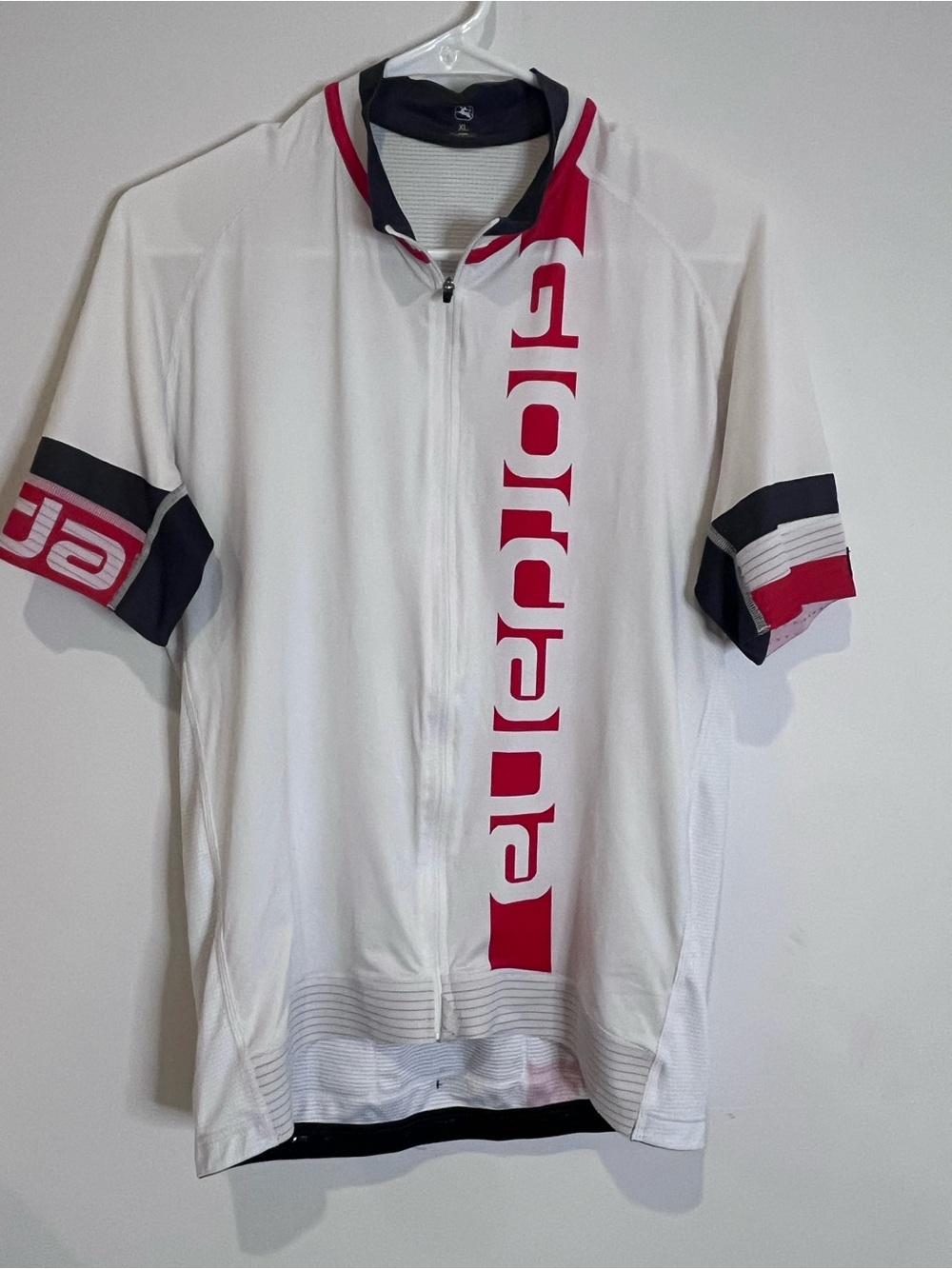 Giordana Women’s White & Red Cycling Jersey